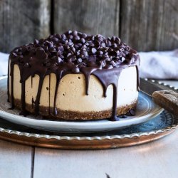 Vegan Mocha Cheesecake