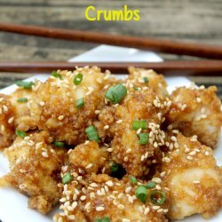 Chicken With Garlic Bread Crumbs