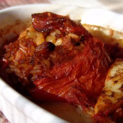 Raisin Stuffed Tomatoes