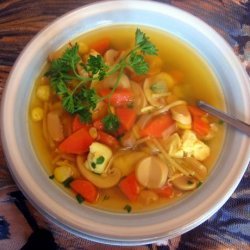 Amish Style Chicken and Corn Soup (Ww Core)