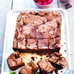 Easy Raspberry Brownies