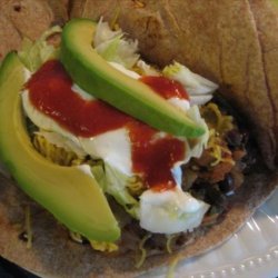 Aunt Jenny’s Black Bean Burritos