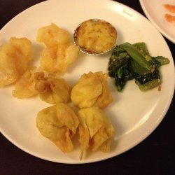 Coconut Shrimp Wontons