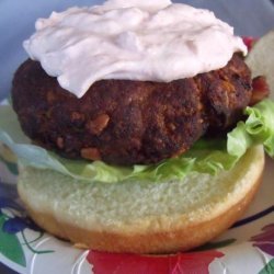 Tukey Burgers (Adapted from Bobby Flay's Turkey Kofte Recipe