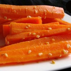 Orange Sesame Carrots