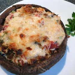 Stuffed Portabella  Mushrooms