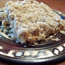 Crunchy Oat Apricot Bars