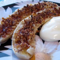 Crunchy Baked Bananas