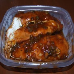 Crock Pot Spicy Boneless BBQ Chicken - Easy