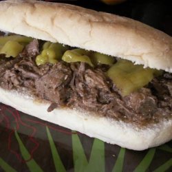 Bella's Crock Pot Italian Beef