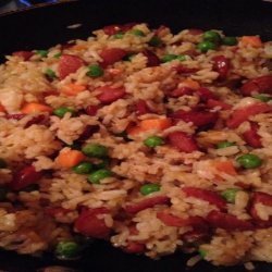 Hot Dog Fried Rice