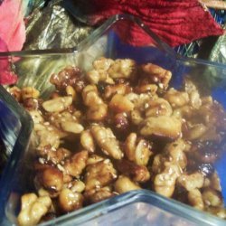 Sesame Glazed Walnuts