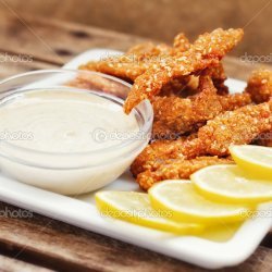 Chicken Fingers With Lemon Sauce