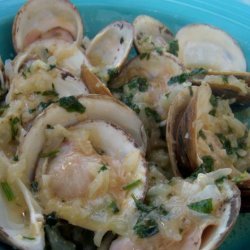 Clams Steamed in Champagne