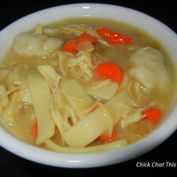 Chicken Noodle & Dumpling Soup
