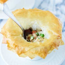 Phyllo Vegetable Pie