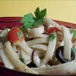 Bell Pepper-Feta Pasta Toss