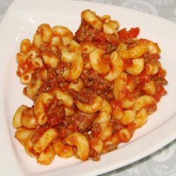 Peppers, Beef & Macaroni