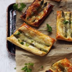 Asparagus Puff Pastry Snacks