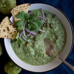 Tomatillo Gazpacho