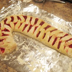 Candy Cane Coffee Cakes