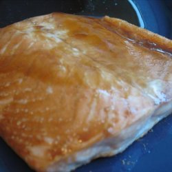 Salmon Fillet with Soy Glaze