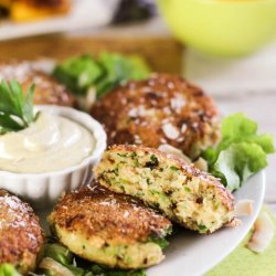 Patties With Avocado Sauce