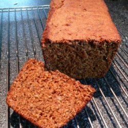 Whole Wheat Cornmeal Molasses Banana Bread