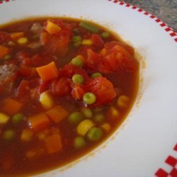 Mom's Homemade Vegetable Soup