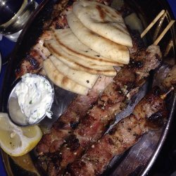 Pork Souvlakia