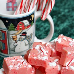 Candy Cane Fudge