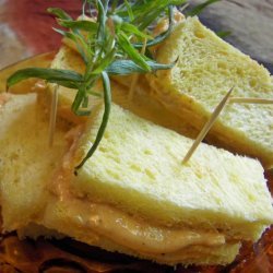 Elegant Tarragon and Tomato Butter Tea Sandwiches