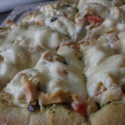 Chicken Pesto Pizza