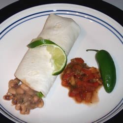 Black-Eyed Peas and Tortillas