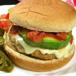 Ground Chicken Taco Burgers