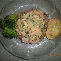 Creamy Shrimp Scampi