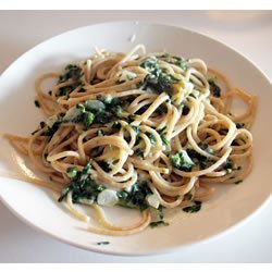 Pasta With Spinach Sauce