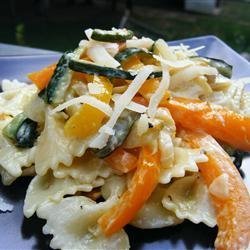 Zucchini with Farfalle