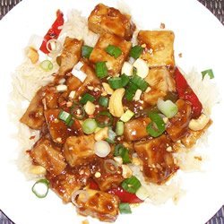 Tofu with Pork and Cashews