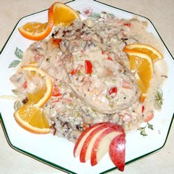 Celery Wine Baked Chicken