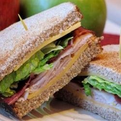 Amy's Triple Decker Turkey Bacon Sandwich