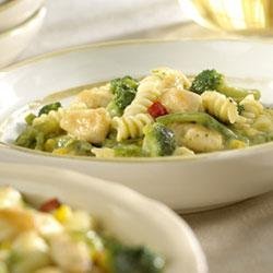 2-Step Creamy Chicken and Pasta