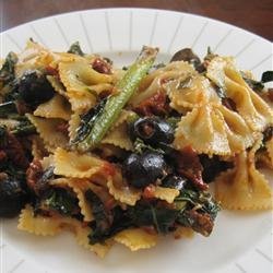 Mediterranean Pasta with Greens