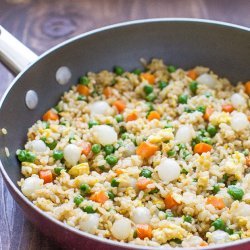 Ten-Vegetable Fried Brown Rice