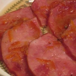 Ham Slice With Rum Marmalade