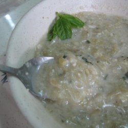 Zucchini and Basil Soup