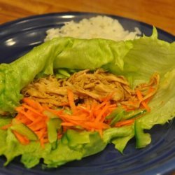 Thai Chicken Lettuce Wraps