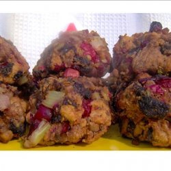 Raisin-Cranberry Stuffing Balls