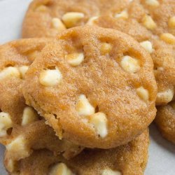 Pumpkin White Chocolate Chip Cookies