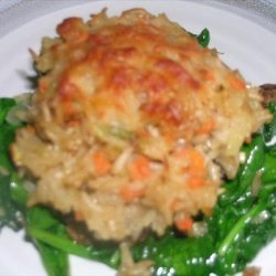 Parmesan Risotto Stuffed Portabellas